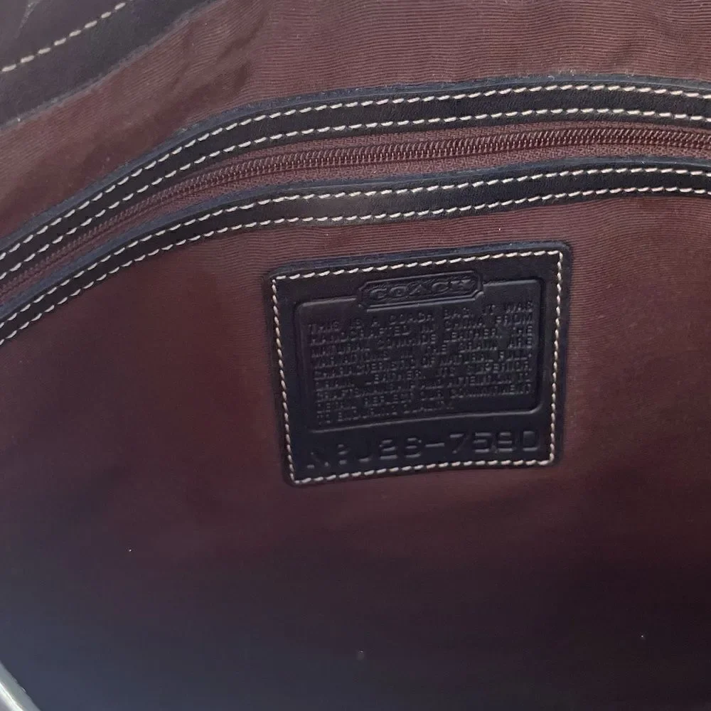 Coach Genuine Leather Shoulder Bag